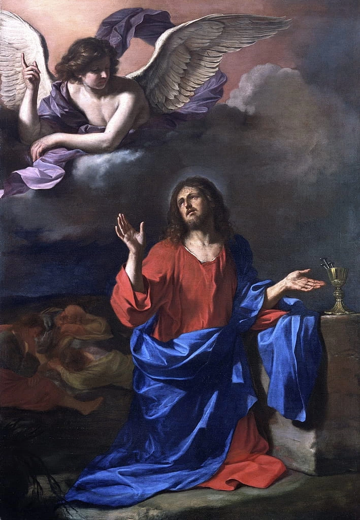 Giovanni Francesco Barbieri, il Guercino - L'agonia nel giardino
